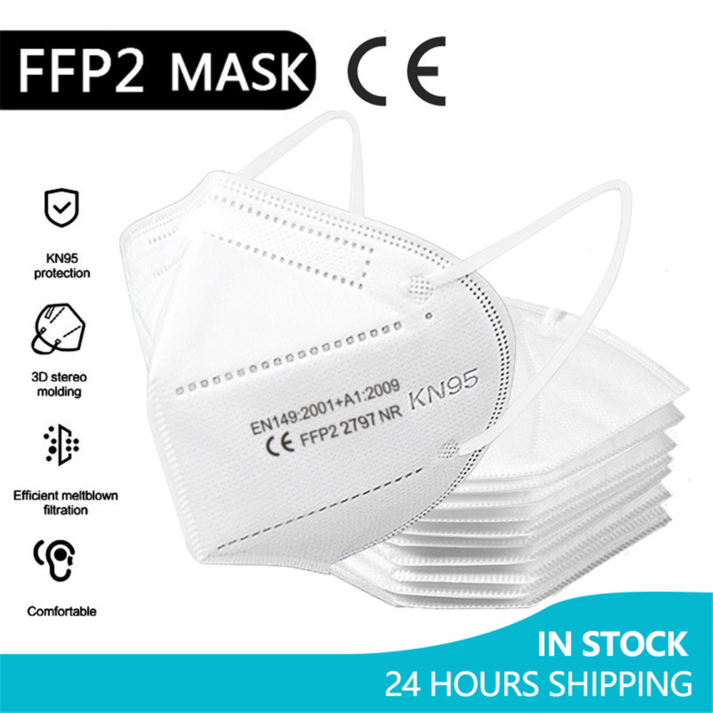 Disposable Surgical Mask - 10-100枚入り ffp2マスク CE認証マスク Kn95認証マスク fpp2承認マスク 女性男性用呼吸用マスク