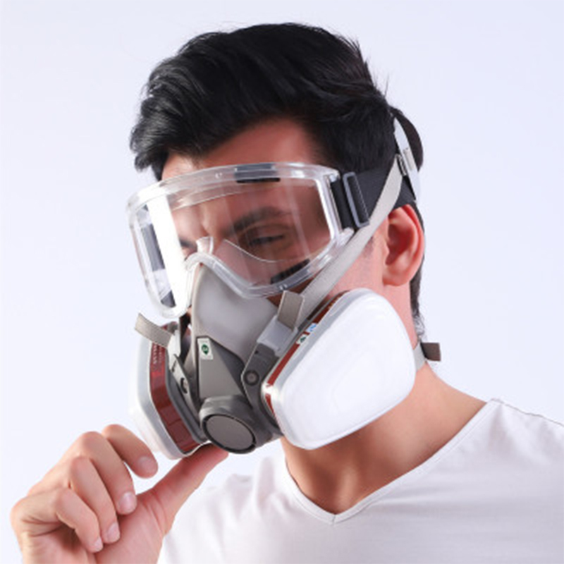 6200 ハーフフェイス防塵防毒マスクマスク工業用ペイントス - Dust Mask Construction のレビューと価格