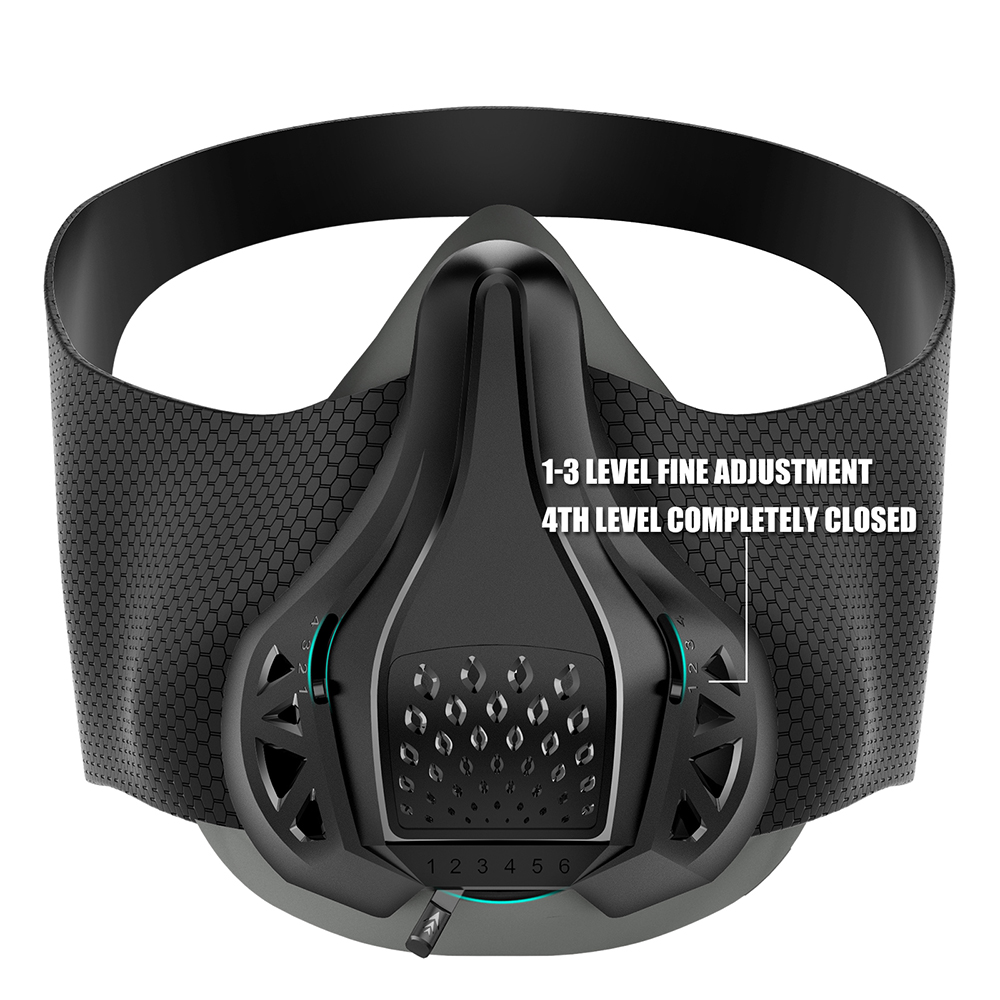 スポーツマスク 調節可能なランニングトレーニングマスク 高地 - Anti Pollution Mask のレビューと価格