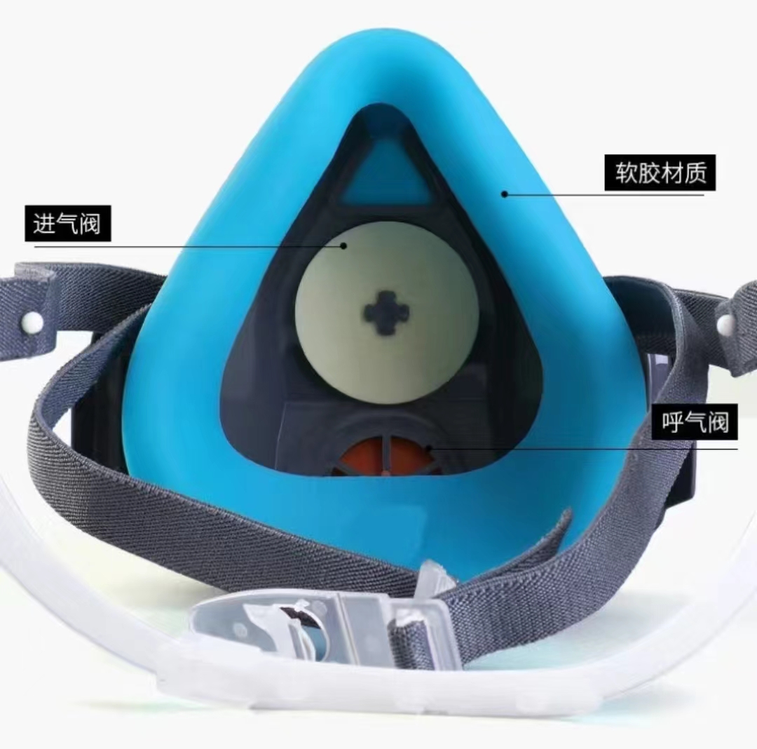Dustproof3200シリカゲルハーフマスクレスピレータ - Dust Mask Construction のレビューと価格
