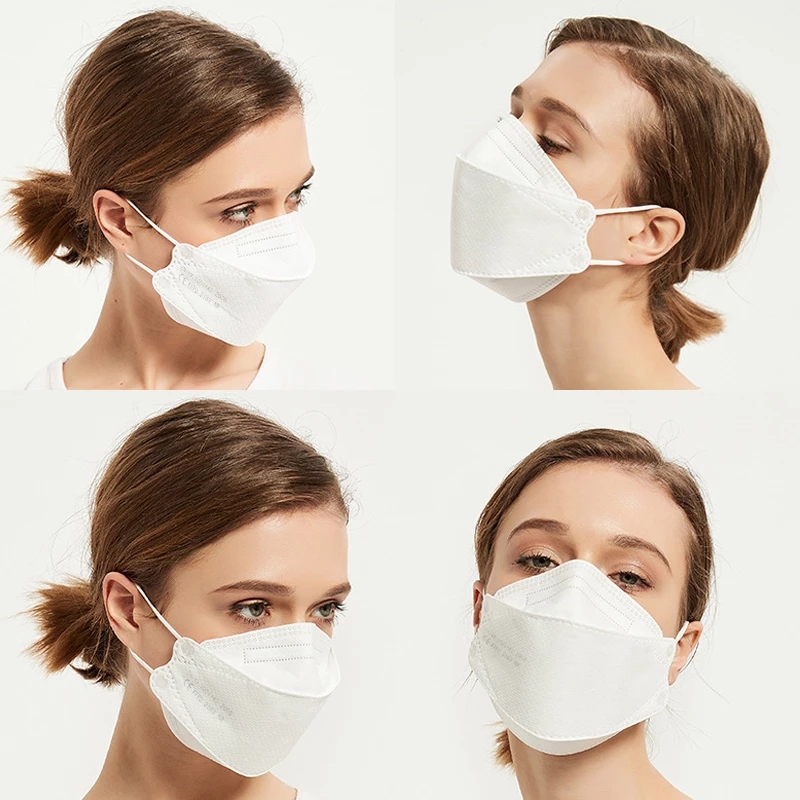 FPP2 CE規格対応の防塵マスク、4層構造のフェイスマスク - Disposable Surgical Mask のレビューと価格